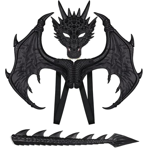 Amazon.com: HyperFun Dragon Wings Costume for Kids Dinosaur